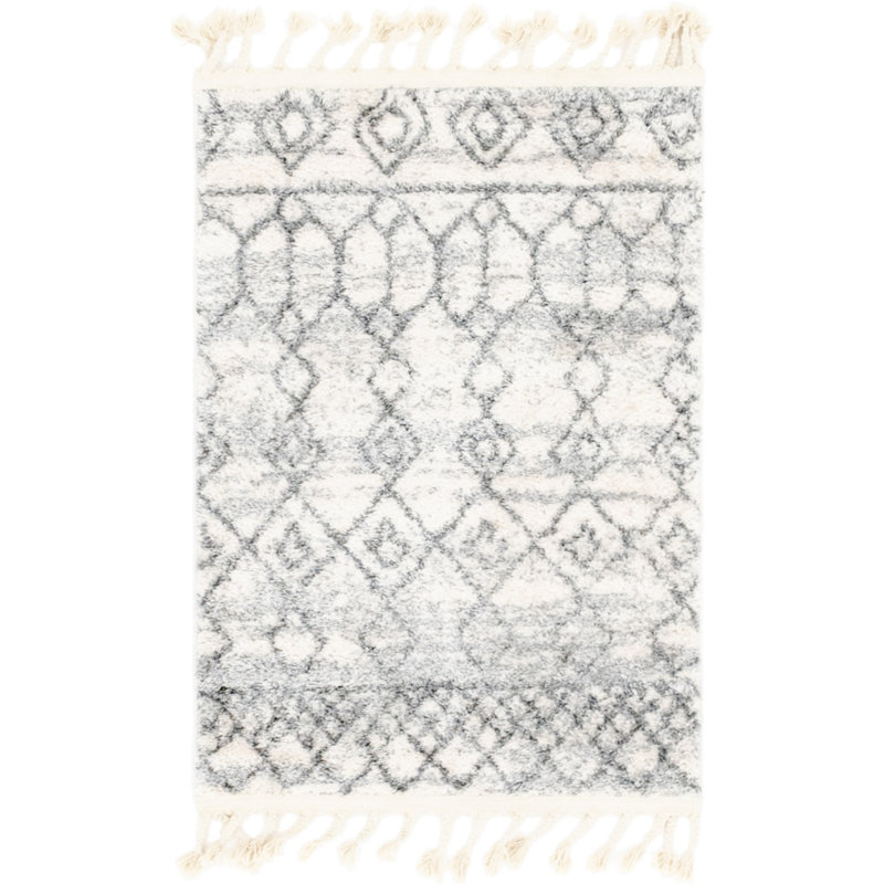 Tapis ivoire Skye, Rectangle 2 pi 4 po x 3 pi 3 po