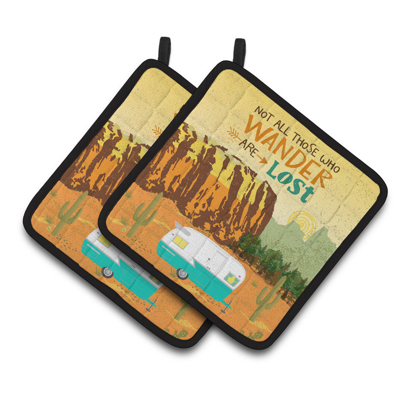 Caroline's Treasures Polyester Potholder Set