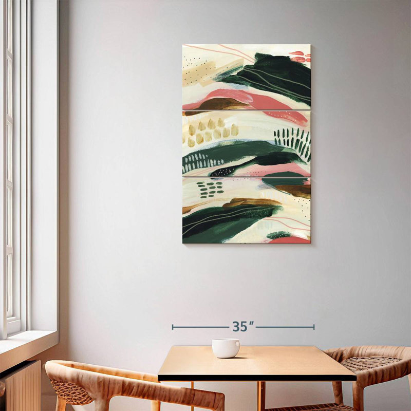 Avery Tropical Flow Abstracts Pattern II, 57" H x 36" W