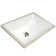 Nantucket Sinks Great Point 12.88'' Ceramic Rectangular Bathroom Sink with Overflow