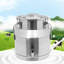Seau à lait en acier inoxydable Derhonda