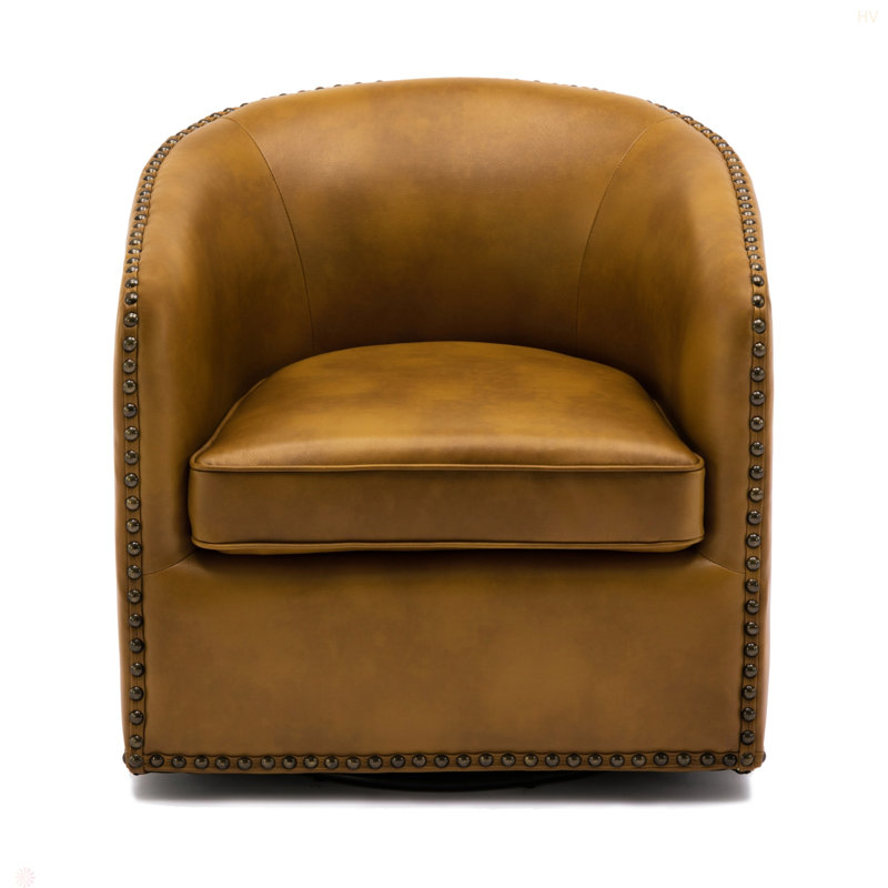 Fauteuil pivotant Trenton, Chameau