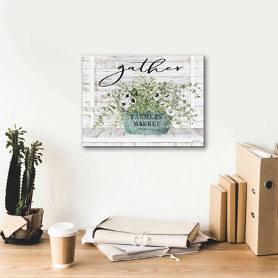 «Gather» par Cindy Jacobs, art mural sur toile