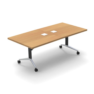 Albin 8 Person Conference Meeting Table 1 piece Complete Set by The Twillery Co.