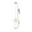 Clogh Modern 1 Light Glass Pendant-26155936