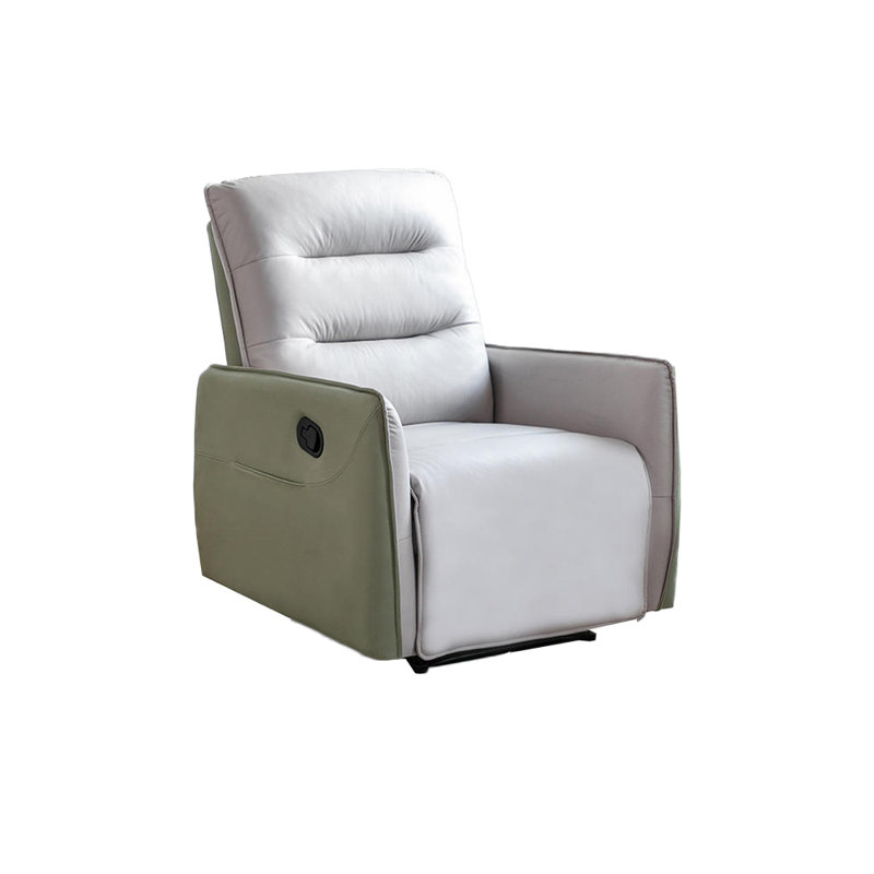 Fauteuil inclinable Scornik, Mélange de polyester vert / gris