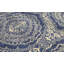 Hand-Knotted High-Quality Blue and Silver Area Rug