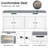 8 Pairs Shoe Storage Bench Entryway Storage Bench With Cushion