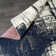 Haughay Abstract Navy/White/Gray Area Rug