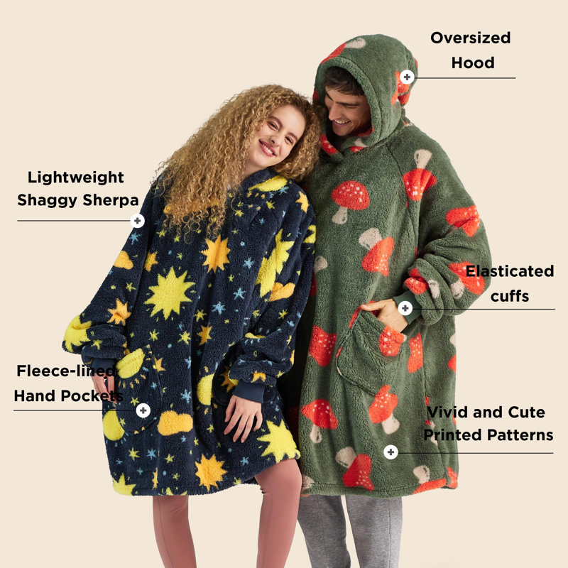 Bedsure Wearable Blanket Hoodie Gifts For Women