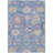 Machine Washable Indoor/Outdoor Cicel ACN1154 Blue Rug-100248330