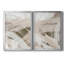 Earthtone Swipe I - ensemble de 2 peintures sur toile encadrées-670039670-670039672