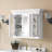 Bathroom Medicine Cabinet With Mirror And 5 Adjustable Shelves, Perfect For Wall-Mounted Storage And Organization