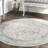 Askel Floral & Paisley Area Rug for Living Room Bedroom Dining Room Kitchen, Aqua/Ivory-1507953740