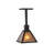 1 - Light Dark Roast Unique/Statement Pendant