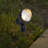 Low-voltage Black Aluminum Outdoor Led Landscape Spotlight With Clear Glass Shade