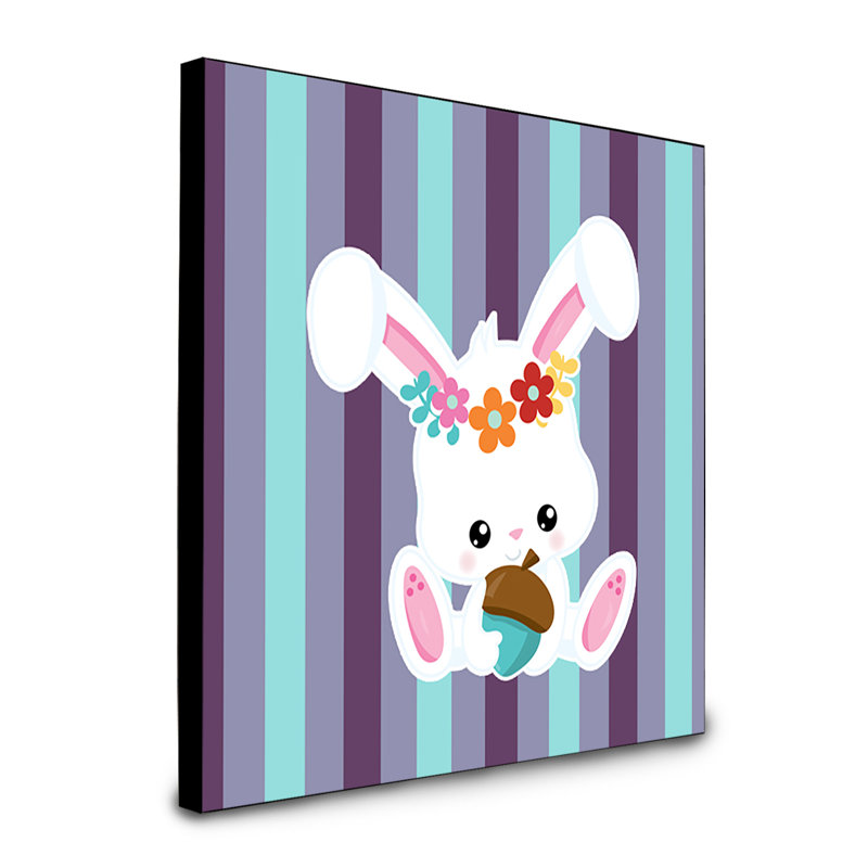 Panneau mural en art lapin lapin Pacha