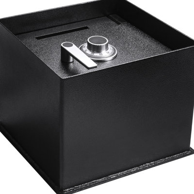 Floor Safe 0.89 Cubic Ft - Steel, Drop Slot, 15.75 In Package Height 12.59 Height, Invisible Security