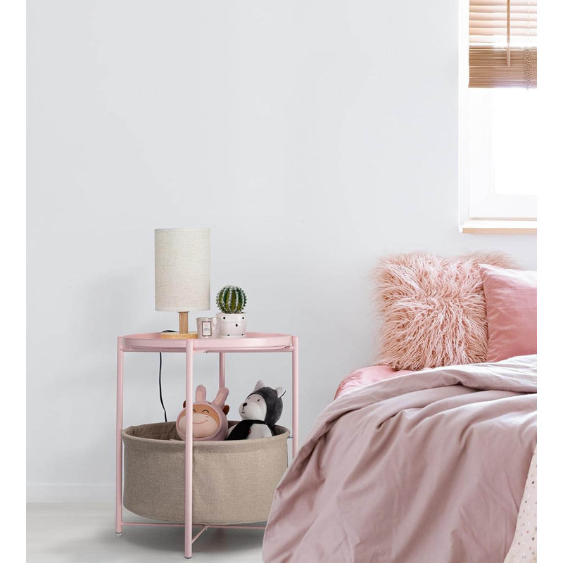End Table, Pink