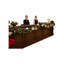 Couronne du Nord à DEL 20 po | Verdure réaliste | Utilisation intérieure / extérieure | Décorations de Noël et des Fêtes | Décoration de porte d'entrée | Présentoir pour la maison et le bureau | 4 pièces
