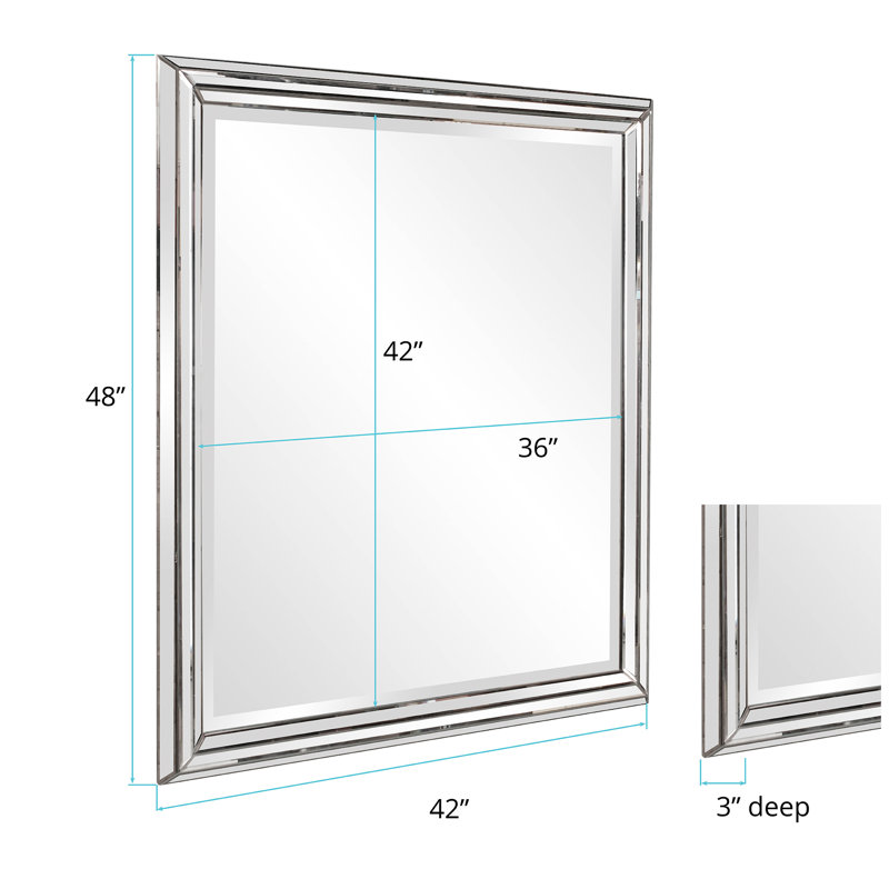 Omni Rectangle Beveled Mirror
