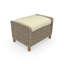 Coussin de remplacement pour repose-pieds d'extérieur Sunbrella