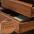 Solid wood light luxury TV cabinet-105834563