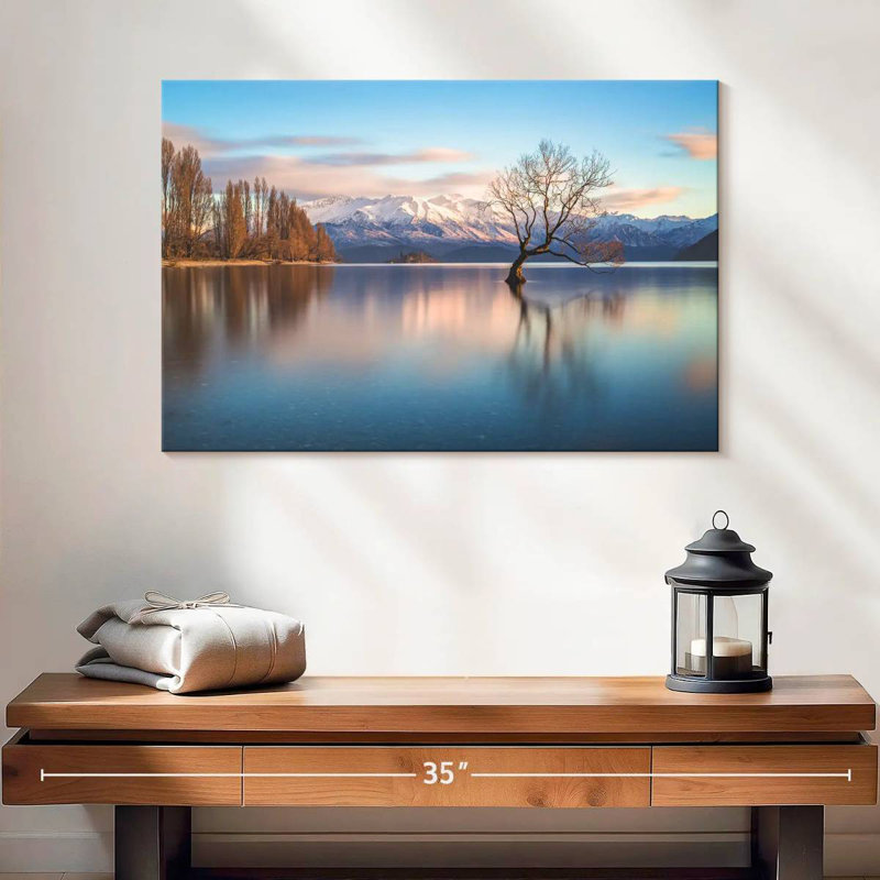 Alvord, célèbre arbre du lac Wanaka, H 16 po x l 24 po