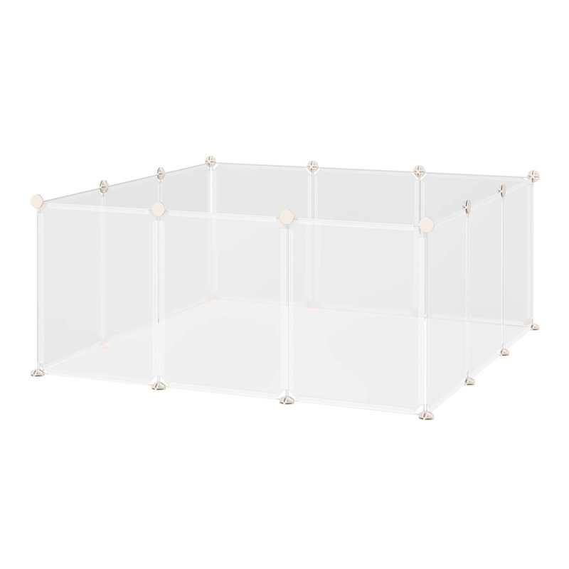 Parc portable polyvalent pour petits animaux avec aménagement personnalisable