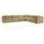 Canapé modulaire en L Carmean Performance-70705053-70705043