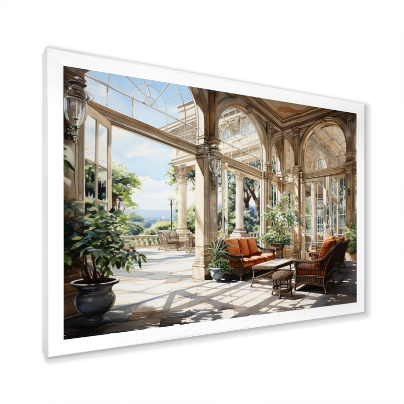 Country Clubs Elegant Retreat I - Architecture Wall Decor