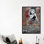 Impression sur toile abstraite Banksy The Miserables - décoration murale tendance et cadeau unique pour papa