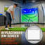 Écran de simulateur de cage GoSports - Compatible uniquement avec la cage de GoSports 10 pi x 8 pi