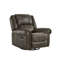 Fauteuil inclinable pivotant en microfibre Doniphan-1422215855