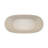 Orange 65'' Solid Surface Bathtub With Pop - Up Drain, Slow Heat Dissipation, Ergonomic Curve, Smooth Rounded Corners Soaker Tub Overflow And , Easy To Wipe Clean, Touch