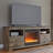 Dazya TV Stand Fireplace for TVs up to 60" Fireplace