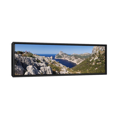 Cap de formentor (lieu de réunion des vents) ii, majorca, îles baléares, espagne, reproduction de photo sur toile tendue