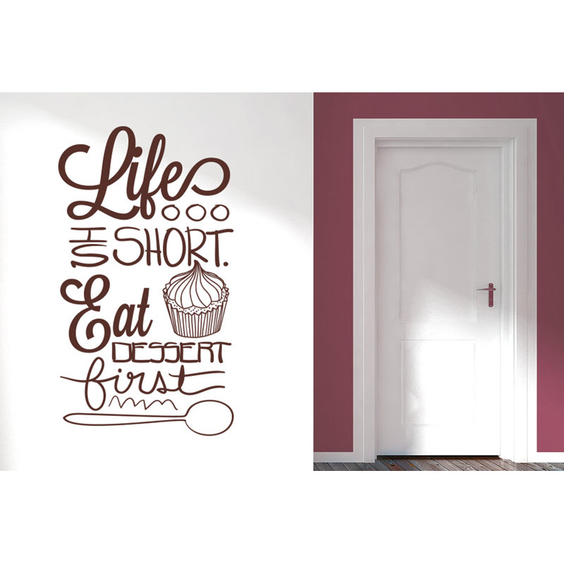 Wall Decal, Brown, Large