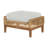 Peninsula Woven Ottoman - Light Raffia/Sandalwood-748014112-729731181-748022329