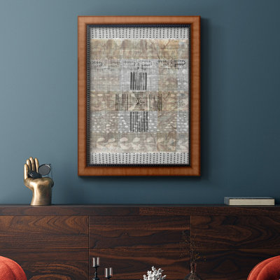 Toile encadrée de qualité supérieure Traders Tapisserie II - prête à être accrochée