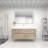 60" Wall Mounted Single Bathroom Vanity-71072246
