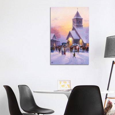 Sunday Service by Jack Sorenson - Wrapped Canvas Print