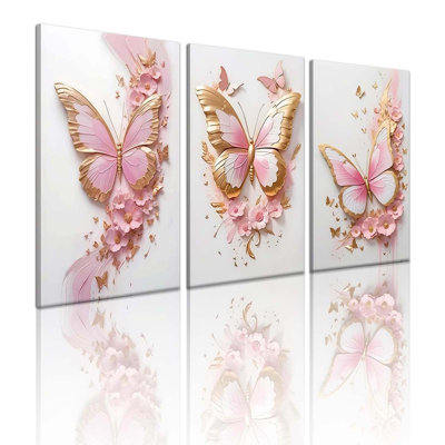 3 Piece Wrapped Canvas Print