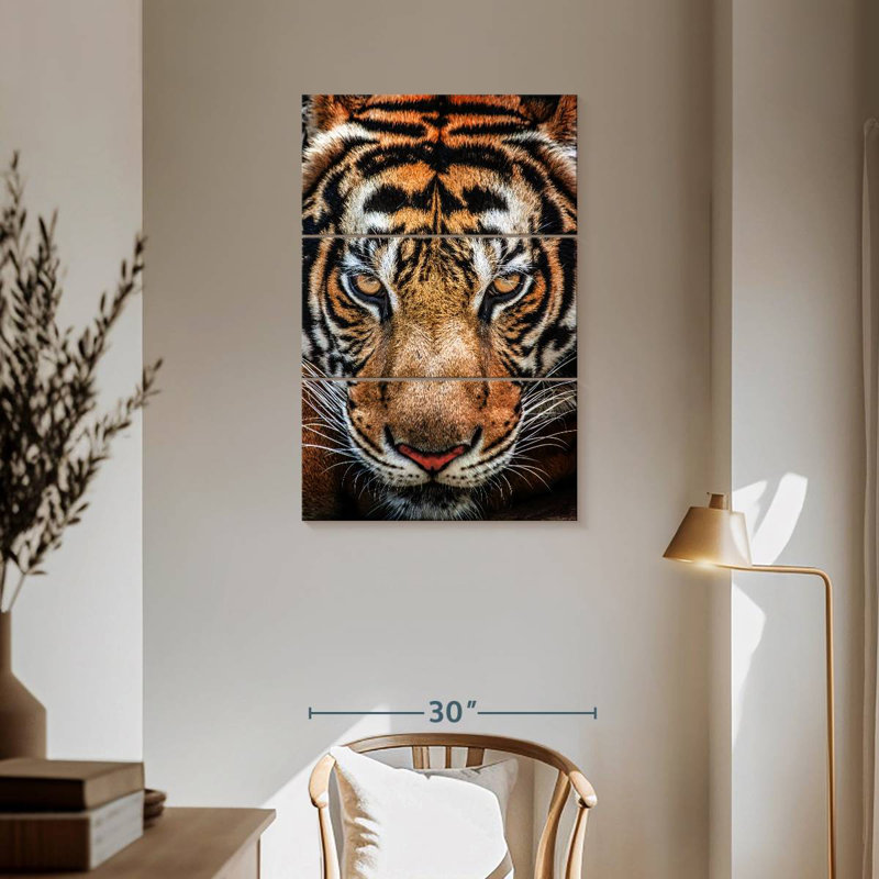 Brampt Siberian Tiger, 57" H x 36" W