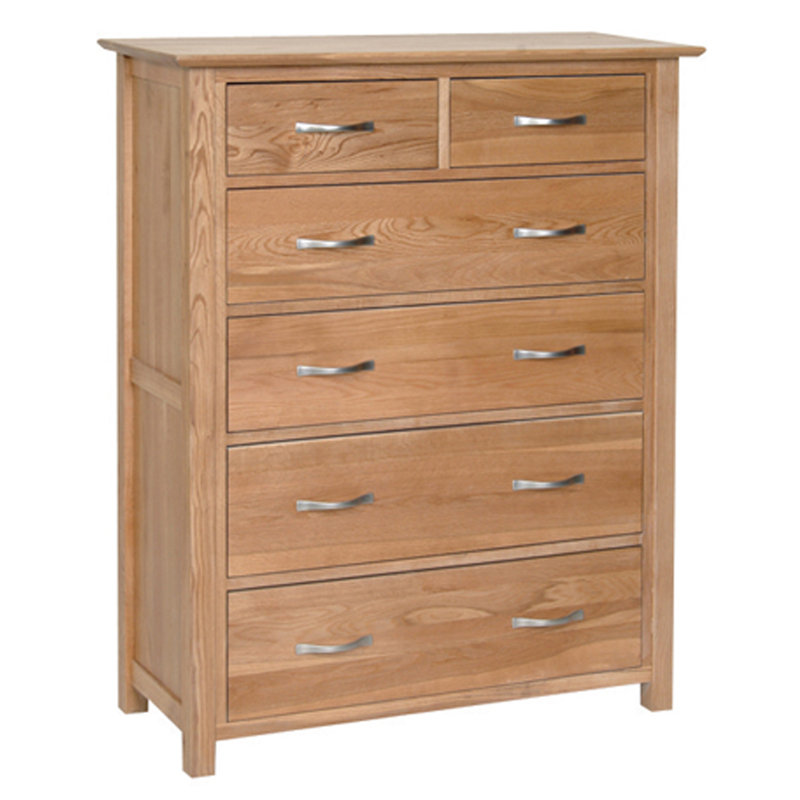 Newbury 97.8 cm W Chest of 6 Drawers