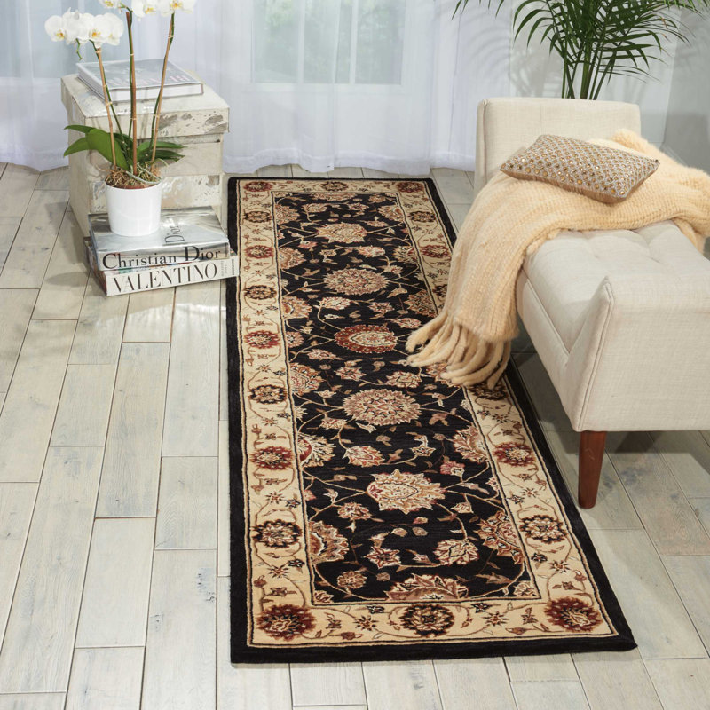 Tapis indigo Corina, Rectangle 2 pi 6 po x 4 pi 3 po