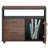 15.74"W X 29.92"H Mobile 2 Drawer File Cabinet With Doors-116190473