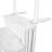 XtremepowerUS In-Pool Step Ladder with Handrails for Pools and Decks Up to 54" High