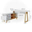 Cadence L-Shape Desk