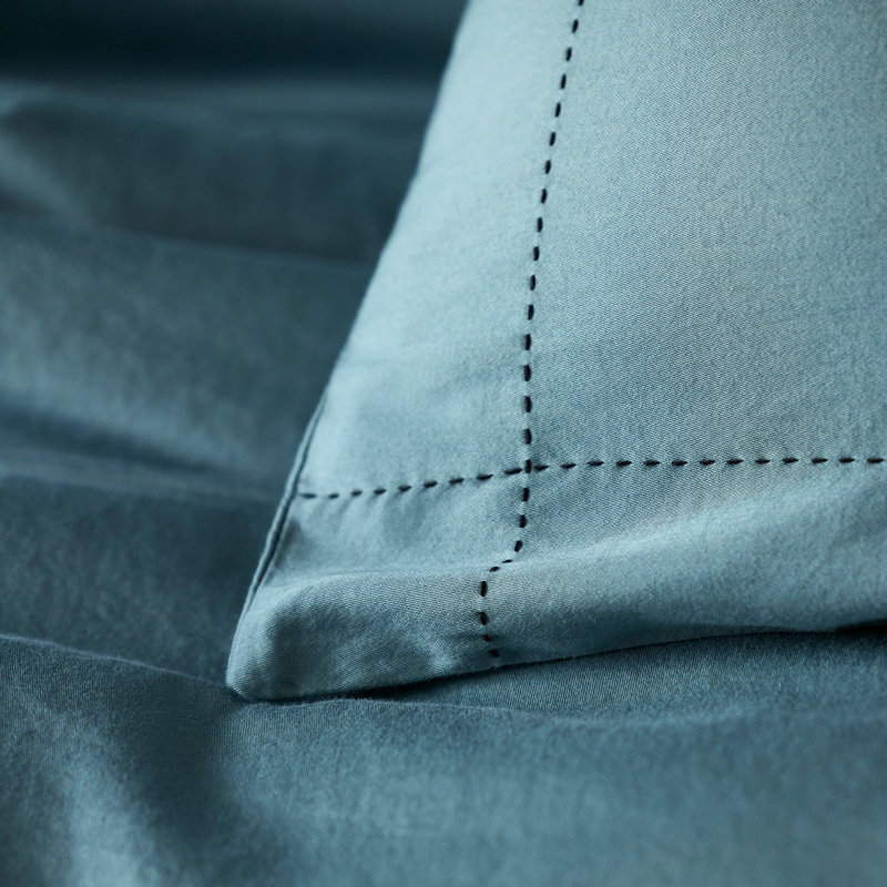 No Pattern Duvet Cover, Emperor, Blue